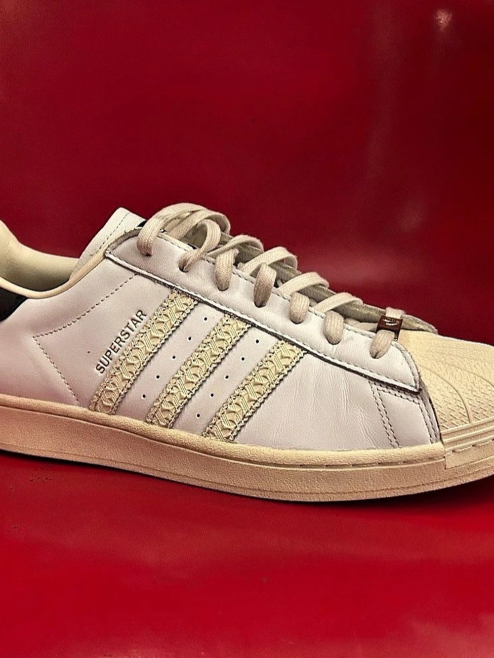 adidas Superstar Shell Toe Sneakers in White
